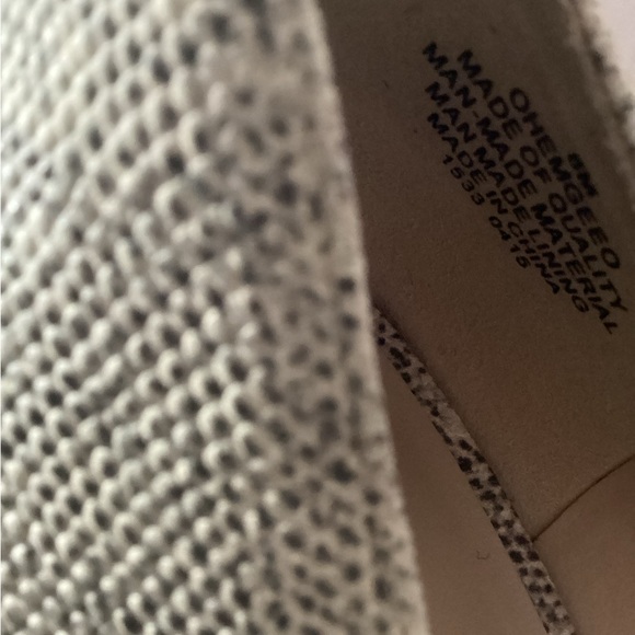 NEW Nine West “Ohemgee white smoke” size 8 - Picture 2 of 8